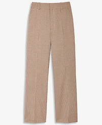 I.n.c. International Concepts Women's High-Rise Bootcut Houndstooth Pants, Macy's Exclusive