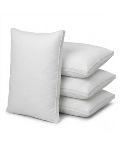 Ella Jayne Plush Supportive Gusseted 4 Pack Pillow