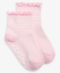 First Impressions Baby Girls' 0M-24M Mary Jane Detail Socks, 3-Pack, Macy's Exclusive