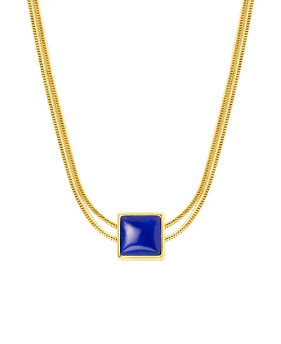 Manifest & Believe - Lapis Lazuli Evil Eye September Birthstone Necklace