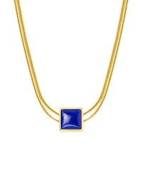 Manifest & Believe - Lapis Lazuli Evil Eye September Birthstone Necklace
