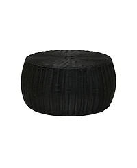 Household Essentials Handwoven Barrel Side Table