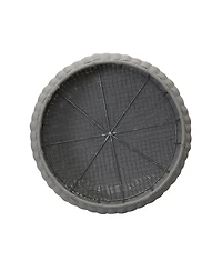 Household Essentials Handwoven Barrel Side Table
