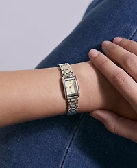 Olivia Burton Women's Mini Grove Two-Tone Stainless Steel Bracelet Watch 16mm