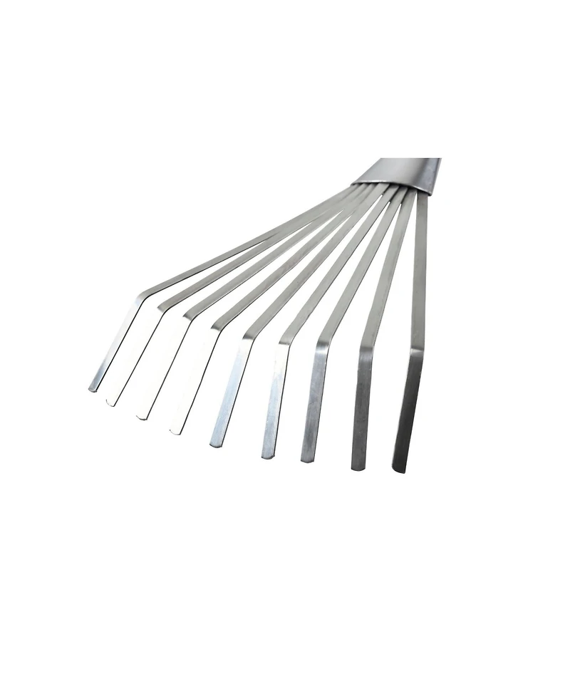 Burgon & Ball Mid-Handled Stainless Steel Shrub Rake