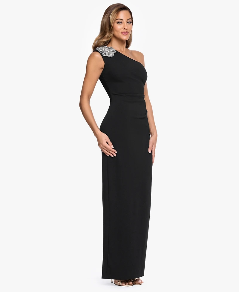 Xscape Women's One-Shoulder Ball Gown