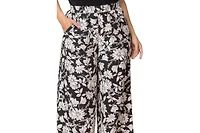 Kiyonna Plus Eva Wide Leg Palazzo Pants