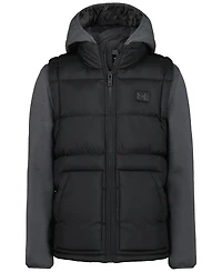 Under Armour Boys' 8-20 Full-Zip Quilted Hooded Jacket