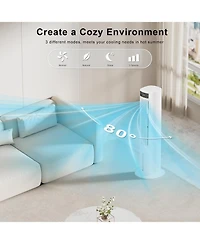 Cowsar 40" Evaporative Air Cooler with Remote and 24H Timer