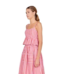 English Factory Women's Striped Sleeveless Top