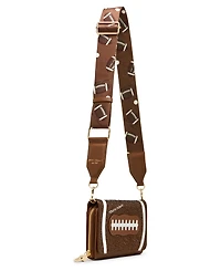 Betsey Johnson Blitz and Glitz Football Design Wallet
