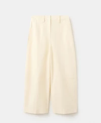 Mango Women's Linen Balloon Pants