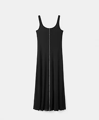 Mango Women's Contrasting Stitching Detail Knit Dress