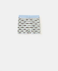 Mango Women's Wavy Stripe Ribbed Knit Shorts