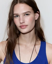 Mango Women's Round Neckline Crop Top