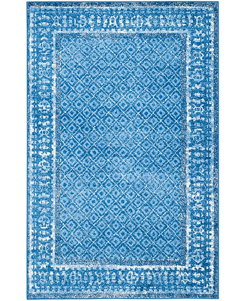Safavieh Adirondack Light Blue and Dark Blue 8' x 10' Area Rug