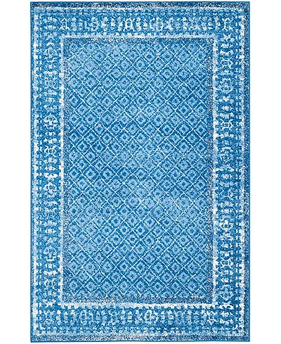 Safavieh Adirondack Light Blue and Dark Blue 8' x 10' Area Rug
