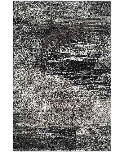 Safavieh Adirondack Silver and Black 8' x 10' Area Rug
