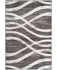 Safavieh Adirondack 125 Charcoal and Ivory 8' x 10' Area Rug