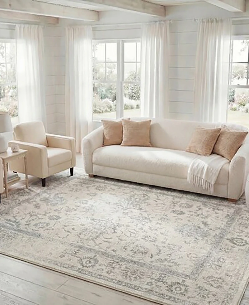 Safavieh Adirondack 109 Ivory and Silver 9' x 12' Area Rug