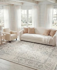 Safavieh Adirondack 109 Ivory and Silver 9' x 12' Area Rug