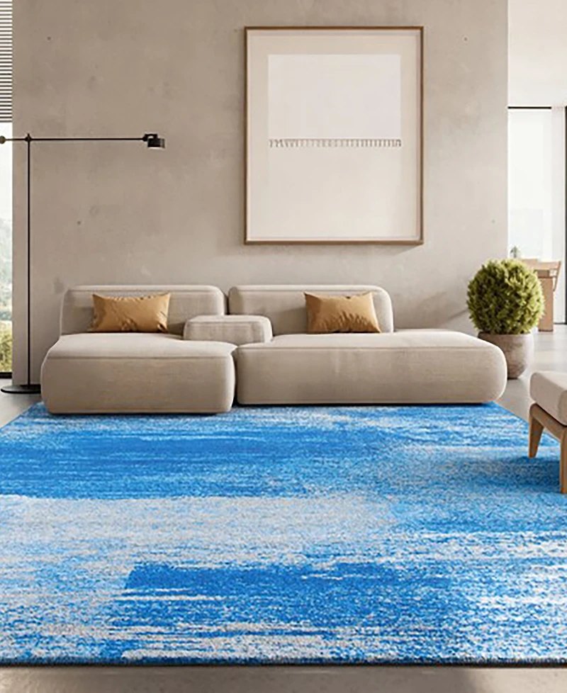 Safavieh Adirondack Silver and Blue 8' x 10' Area Rug