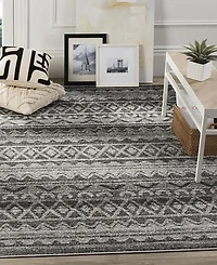 Safavieh Adirondack 119 Ivory and Charcoal 8' x 10' Area Rug