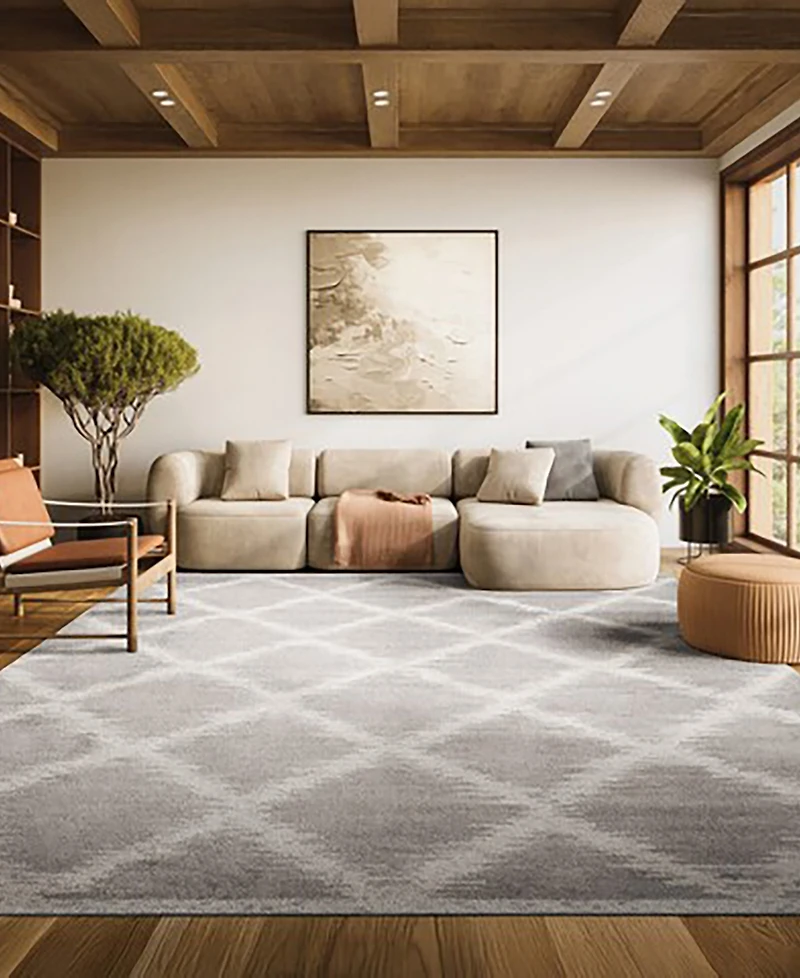 Safavieh Adirondack 120 Silver and Ivory 8' x 10' Area Rug