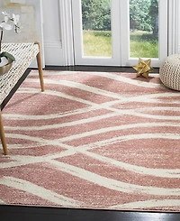 Safavieh Adirondack 125 Rose and Cream 5'1" x 7'6" Area Rug