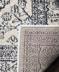 Safavieh Adirondack 108 Ivory and Navy 8' x 10' Area Rug