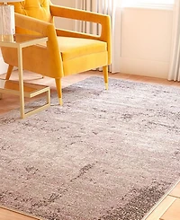 Safavieh Adirondack 130 Light Gray and Purple 8' x 10' Area Rug