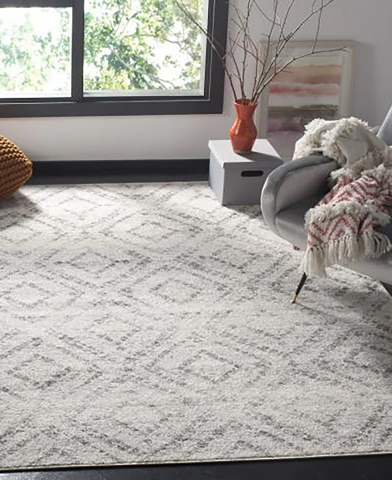 Safavieh Adirondack 131 Light Gray and Gray 8' x 10' Area Rug