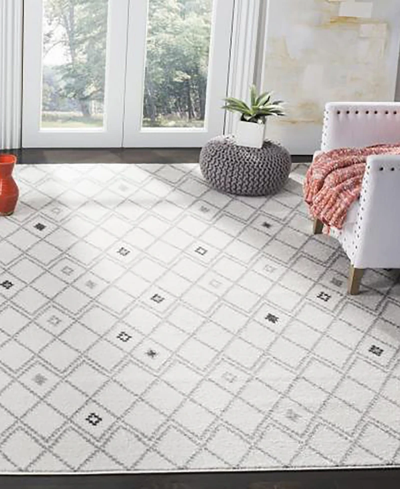 Safavieh Adirondack Ivory and 5'1" x 7'6" Area Rug