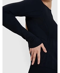 4F Women's Longsleeve For Yoga With Back Cutout
