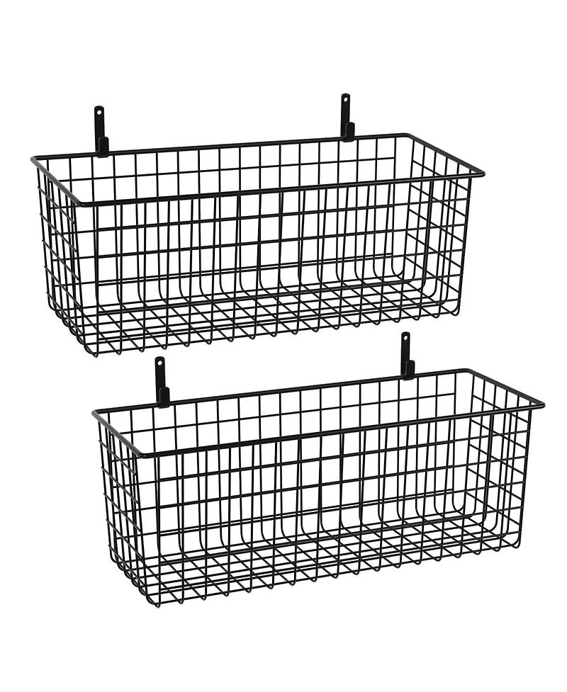 Xdovet Hanging Wall Wire Basket Organizer Storage