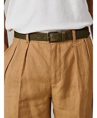 Aubin Men's Belvedere Relaxed Linen Trouser