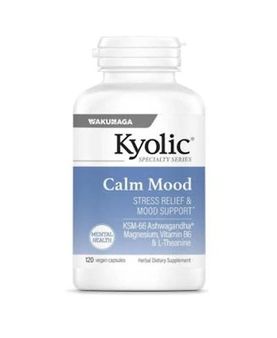Kyolic Specialty Series Calm Mood Stress Relief Mood Support 120 Vegicaps