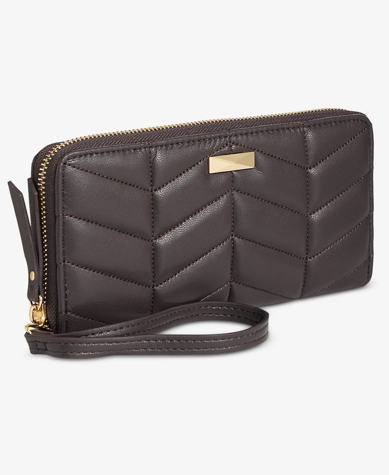 I.n.c. International Concepts Hazel Zip-Around Quilt Wristlet, Exclusively at Macy's