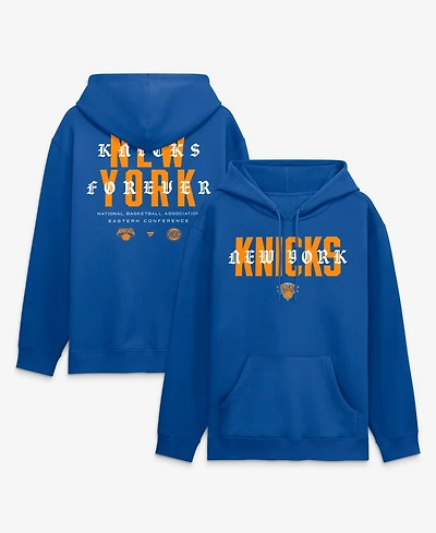 Fanatics Men's Blue New York Knicks Forever Legacy Hoodie