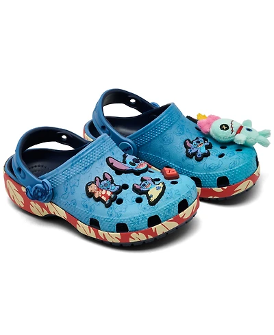Crocs X Lilo & Stitch Toddler Kids' Classic Clogs from Finish Line