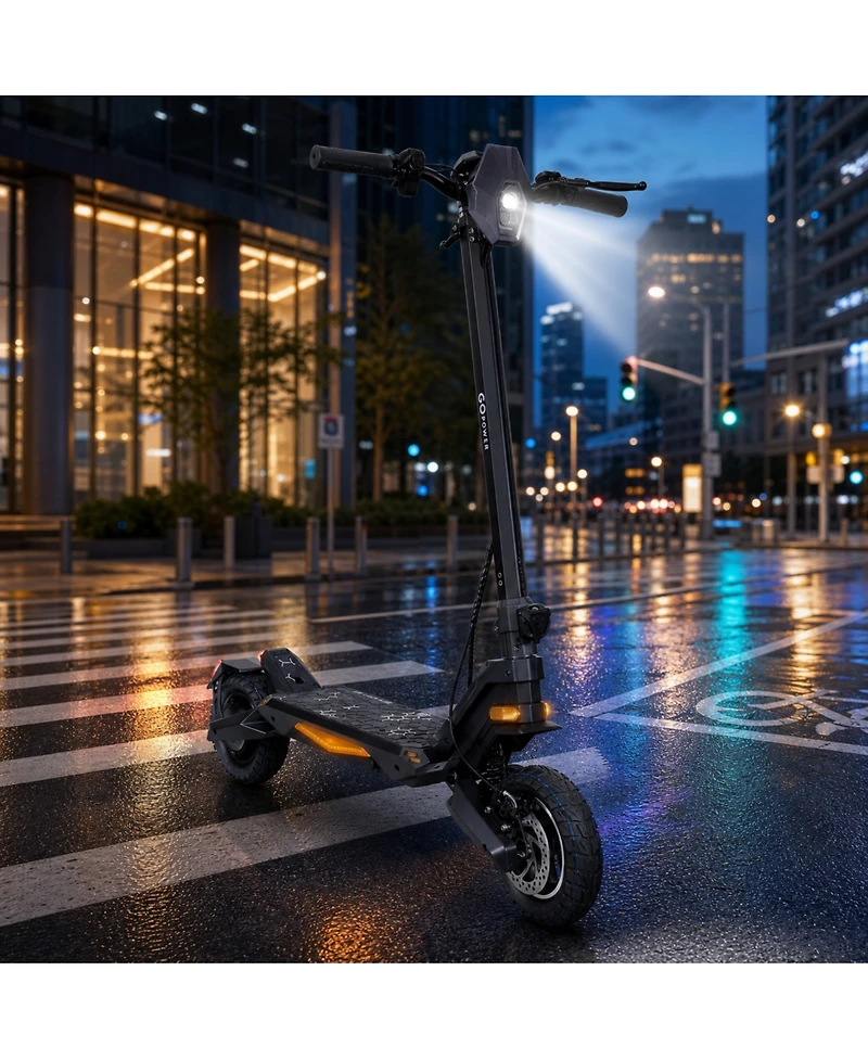 GoPowerBike GoDelta Foldable Electric Scooter 28 mph Max Speed & 1000W Motor