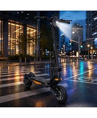 GoPowerBike GoDelta Foldable Electric Scooter 28 mph Max Speed & 1000W Motor