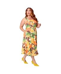 Unique Vintage Plus Picnic Perfect Midi Dress