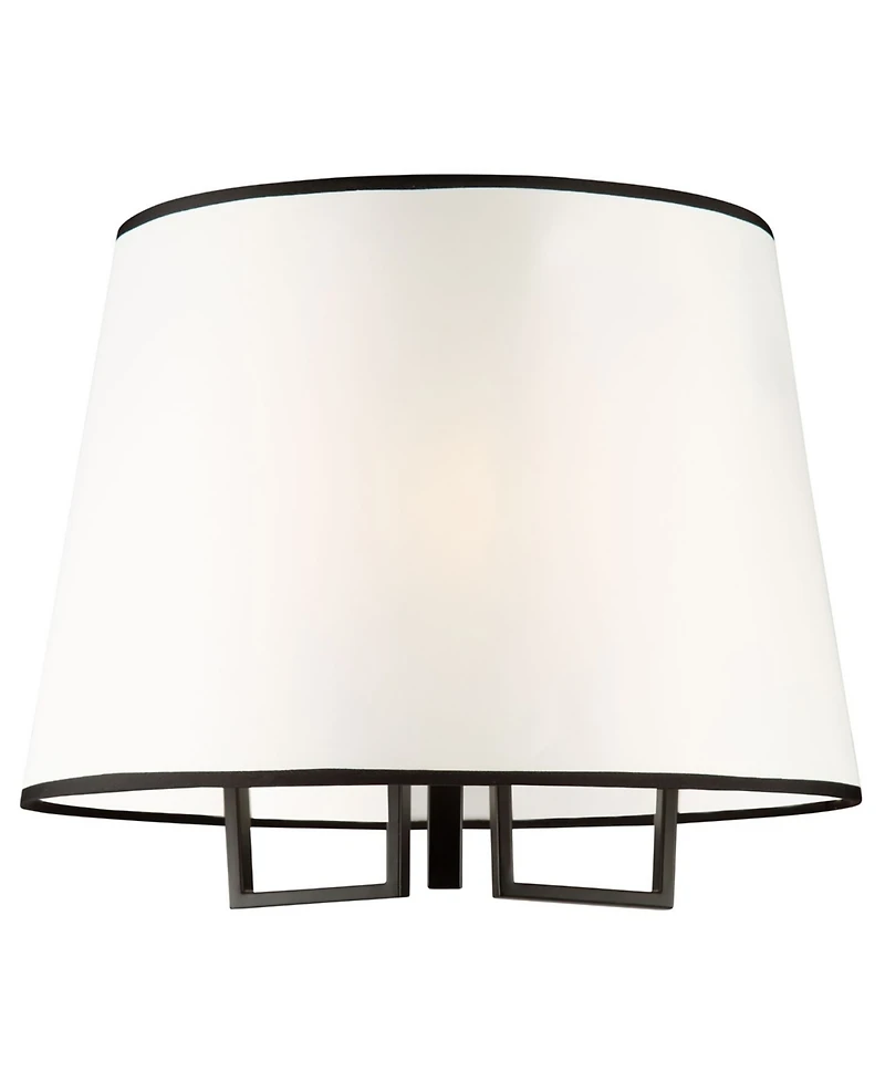 Artcraft Lighting Coco 15.7" Metal 3-Light Semi-Flush Mount