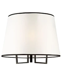 Artcraft Lighting Coco 15.7" Metal 3-Light Semi-Flush Mount