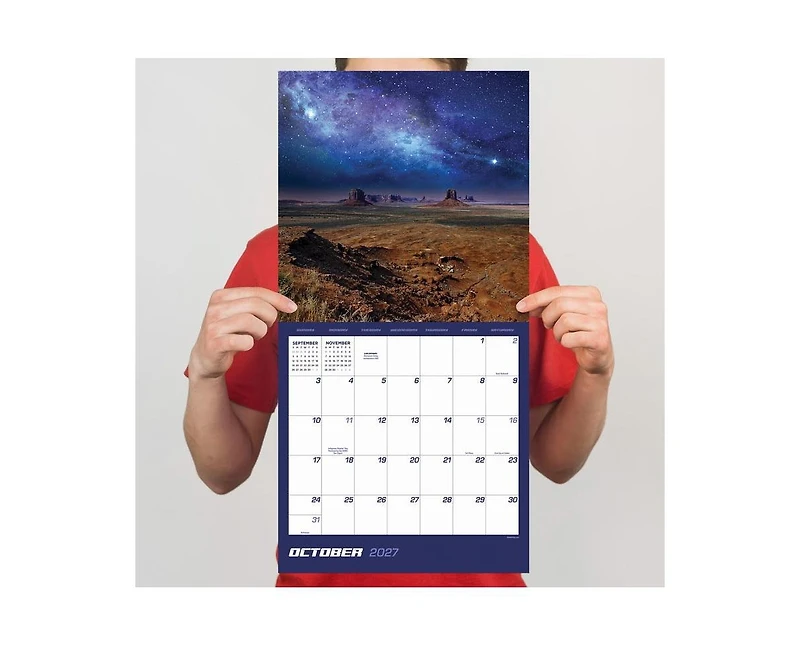 Tf Publishing Paper Goods 2027 Stargazing Wall Calendar