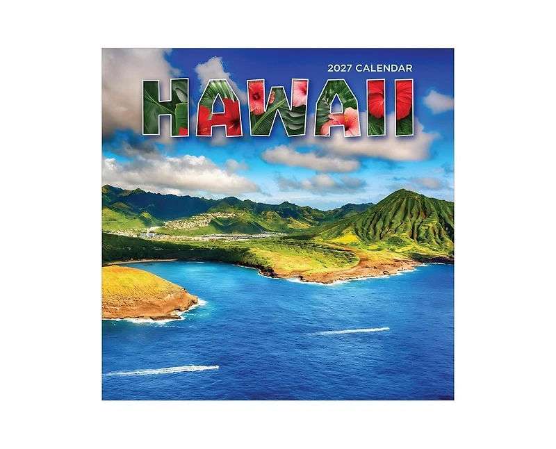Tf Publishing Paper Goods 2027 Hawaii Wall Calendar