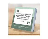 Tf Publishing Paper Goods 2027 Inspire Daily Desktop Calendar