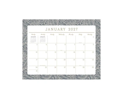 Tf Publishing Paper Goods 2027 Artisan Legacy Medium Desk Pad Monthly Blotter Calendar