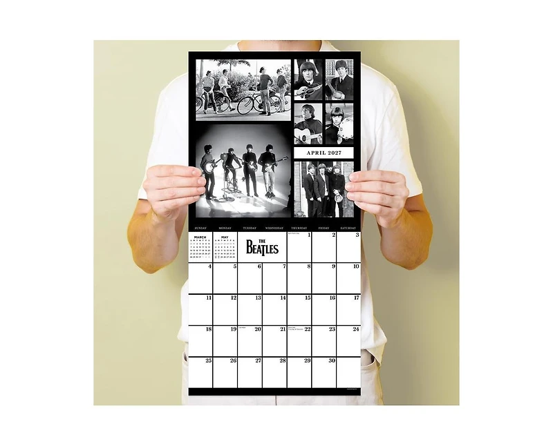 Tf Publishing Paper Goods 2027 The Beatles Wall Calendar